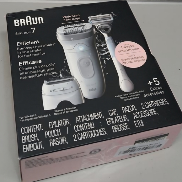 braun Other - Braun Silk-épil 7 Hair Removal System - White